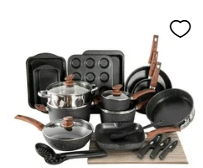 Granitestone Pots and Pans Set, 20 Piece Complete Cookware 