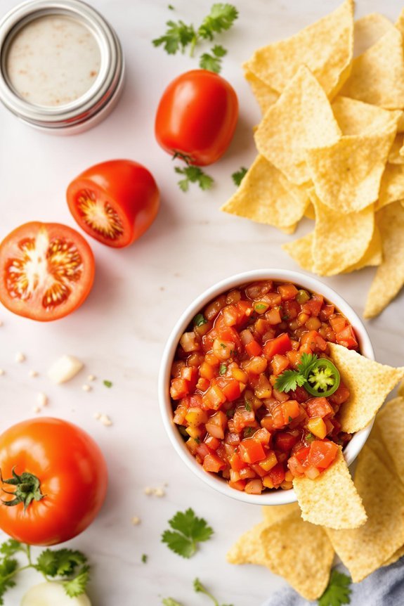 bold and spicy salsa