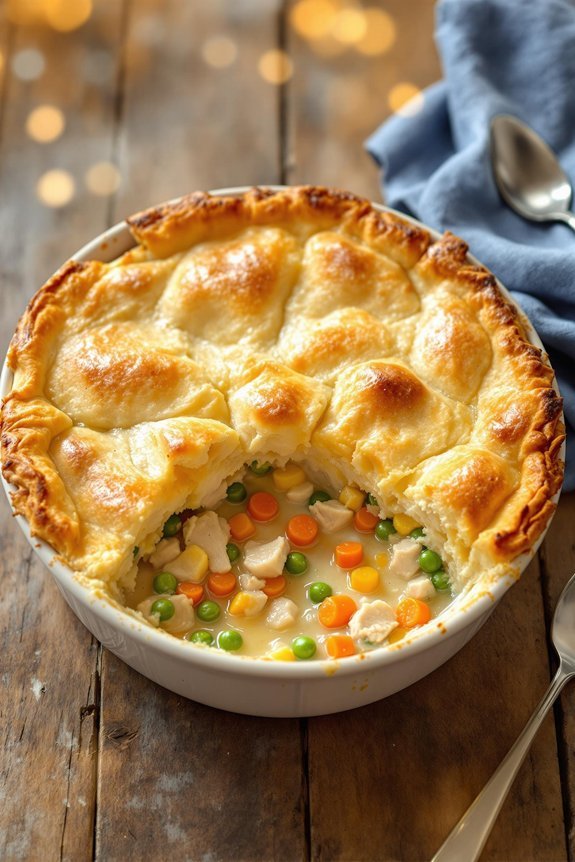 cozy chicken pot pie recipe