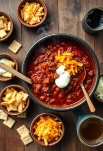 cozy homestyle chili recipe