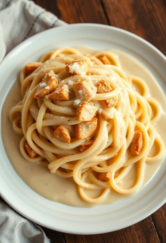 creamy chicken alfredo recipe