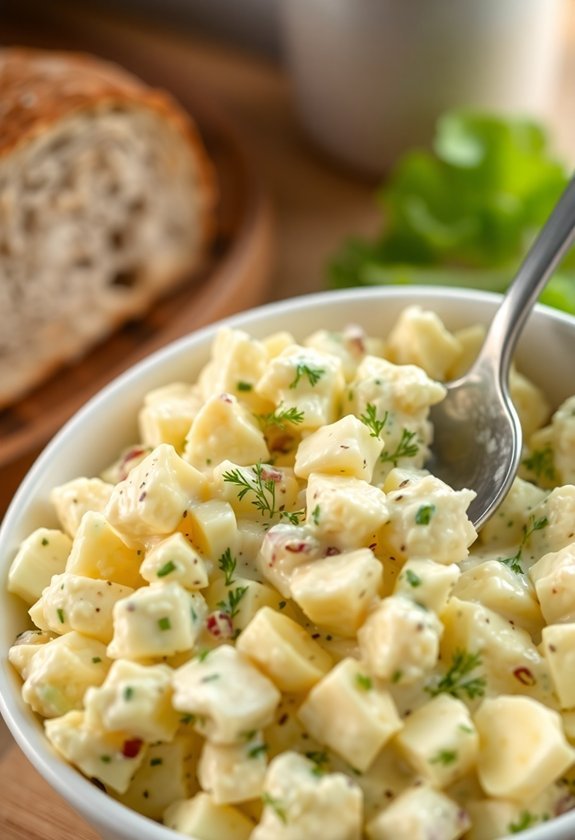 creamy homestyle egg salad