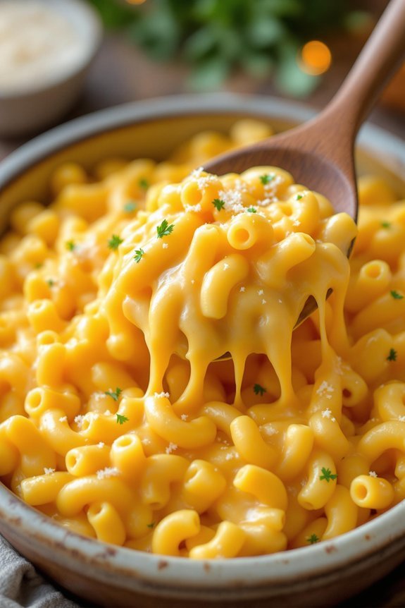 creamy slow cooker mac and cheese