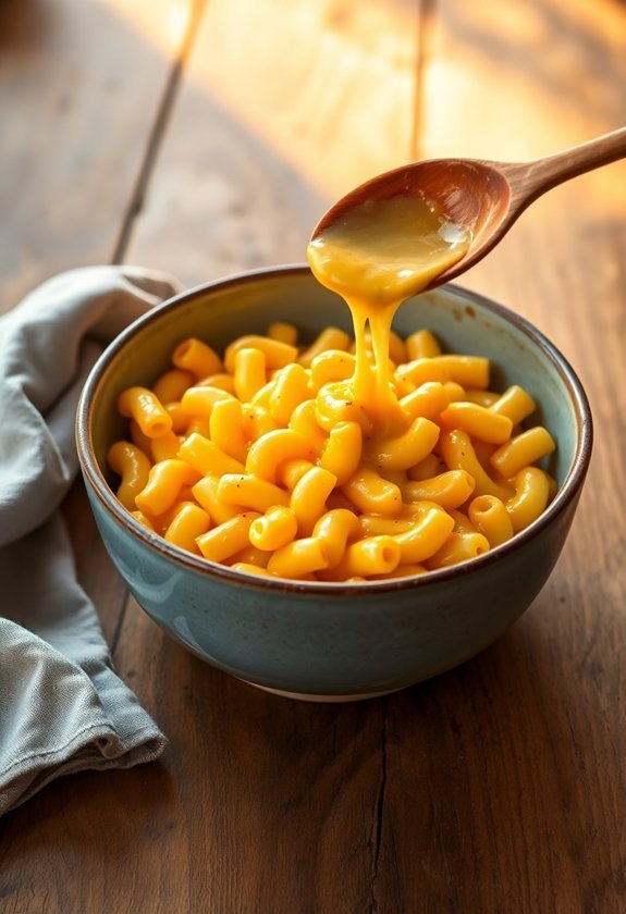 creamy stovetop mac and cheese