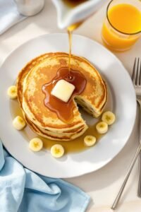 fluffy banana pancake delight