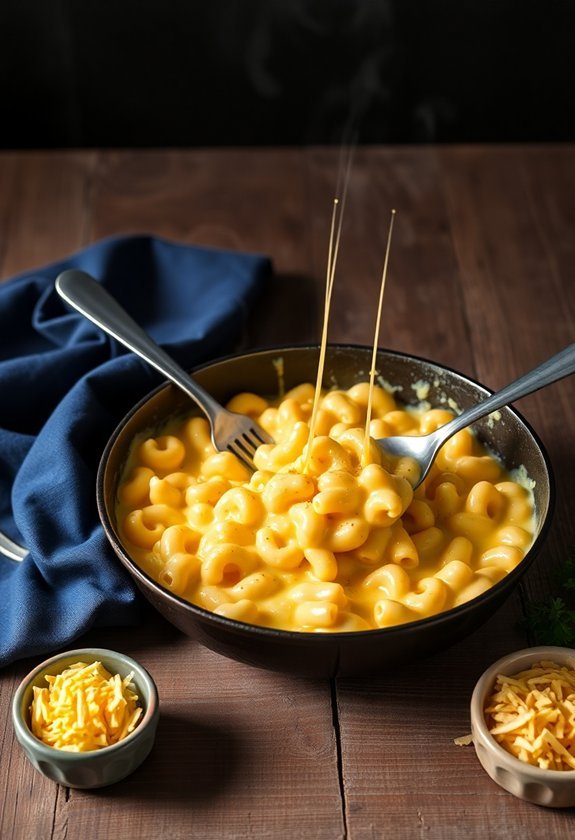 homemade creamy mac and cheese