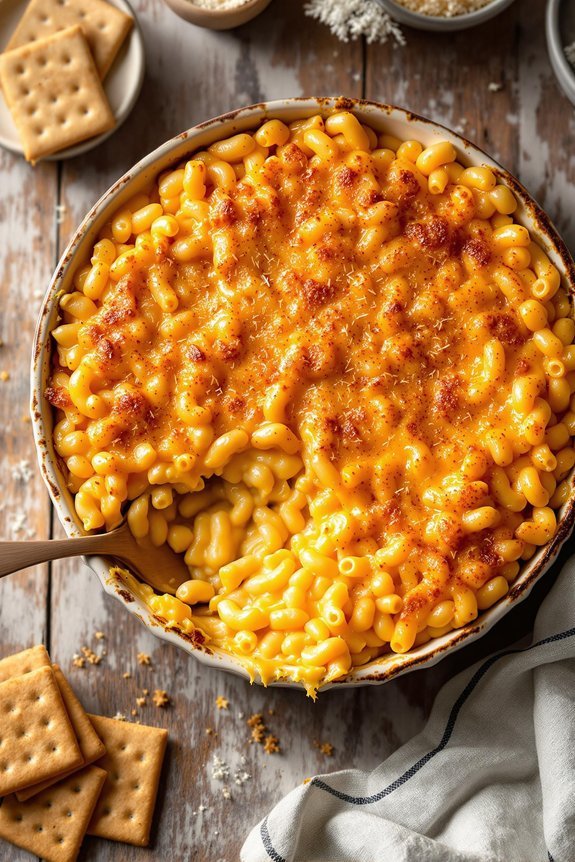 homemade rich creamy mac n cheese