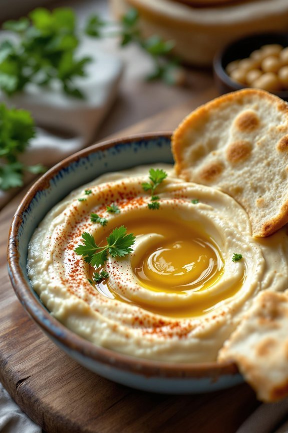homemade silky smooth hummus