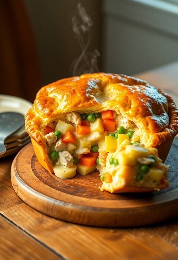 homestyle chicken pot pie recipe