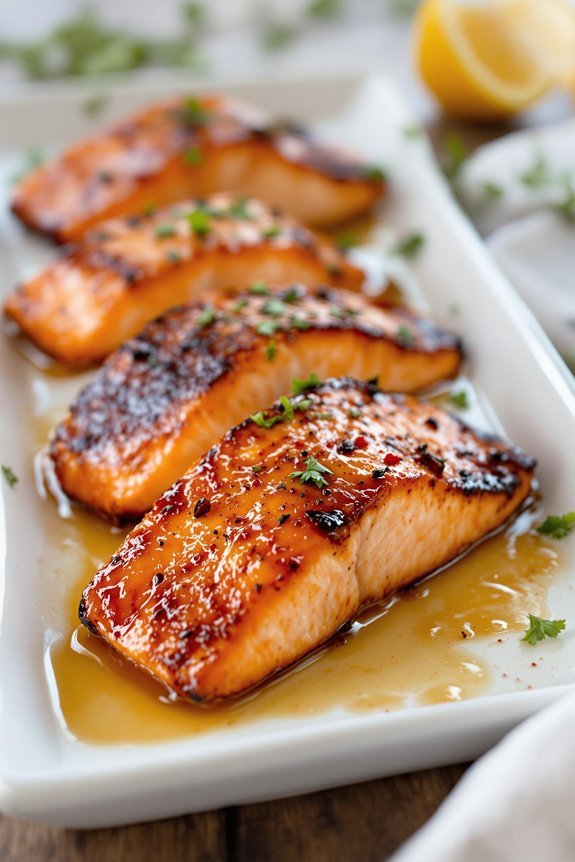 honey glazed salmon recipe instructions