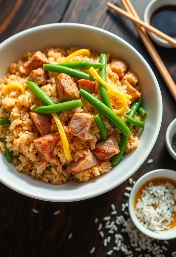 japanese pork fried rice