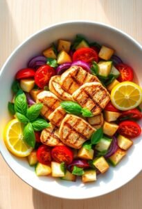 mediterranean chicken salad recipe