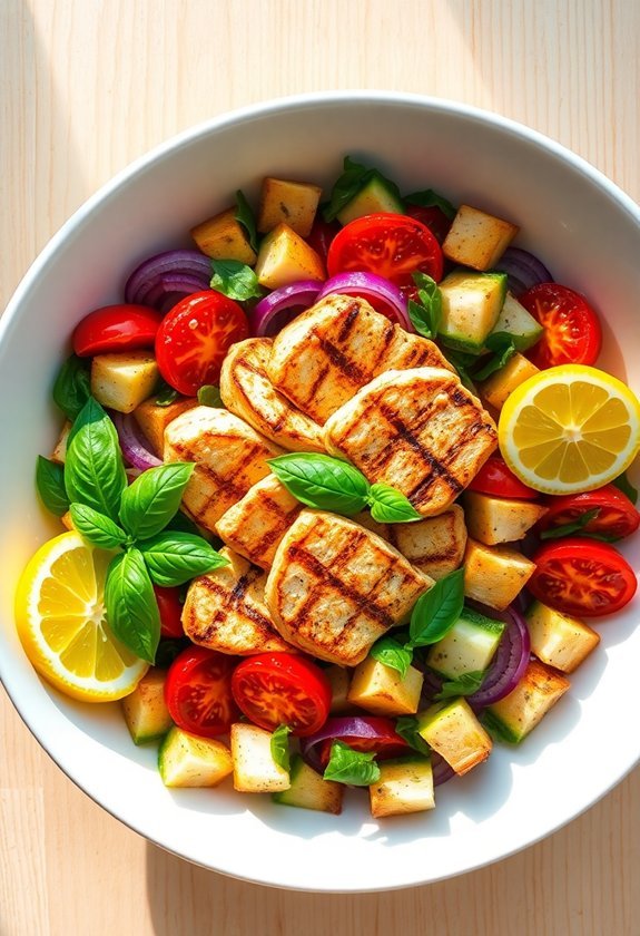 mediterranean chicken salad recipe