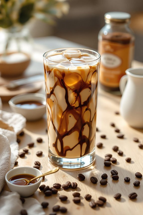 mocha vanilla iced coffee recipe