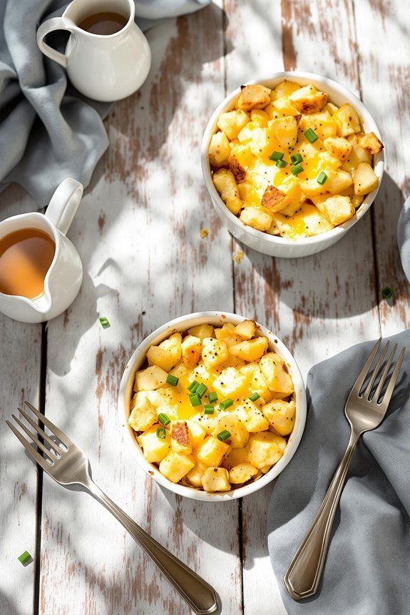 potato biscuit breakfast scramble