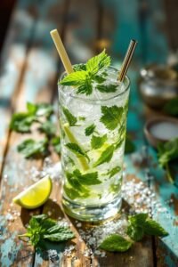 refreshing cuban rum cocktail