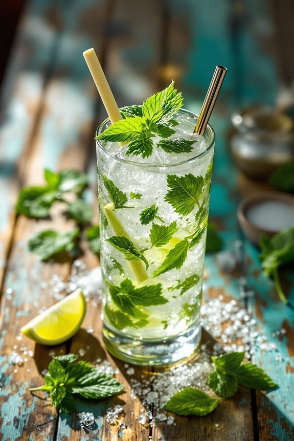 refreshing cuban rum cocktail