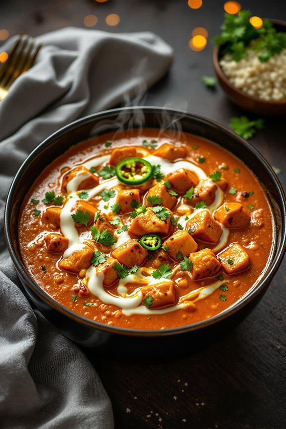 rich creamy butter chicken