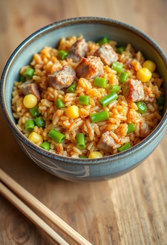 savory japanese fried rice