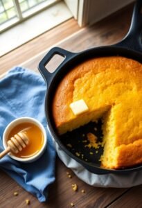 southern homemade cornbread recipe