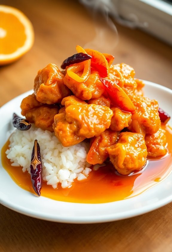 sweet and spicy chicken
