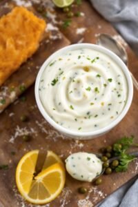 tangy homemade tartar sauce