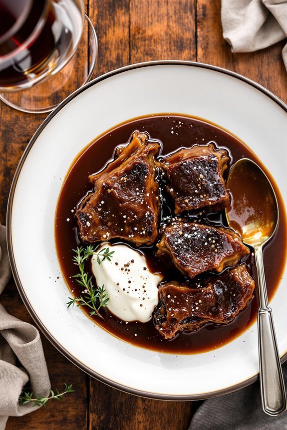 tender flavorful braised short ribs