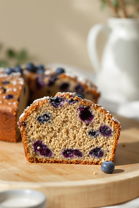 wholesome banana wheat cake