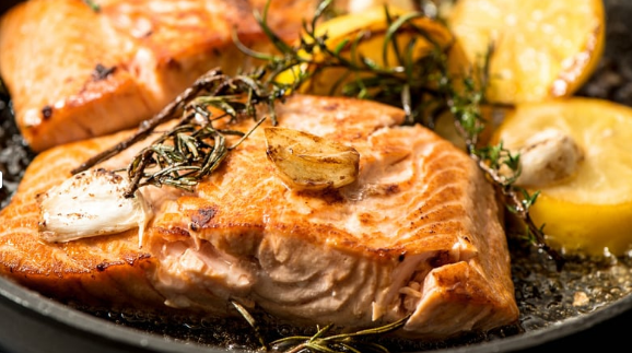Lemon Butter Baked Salmon