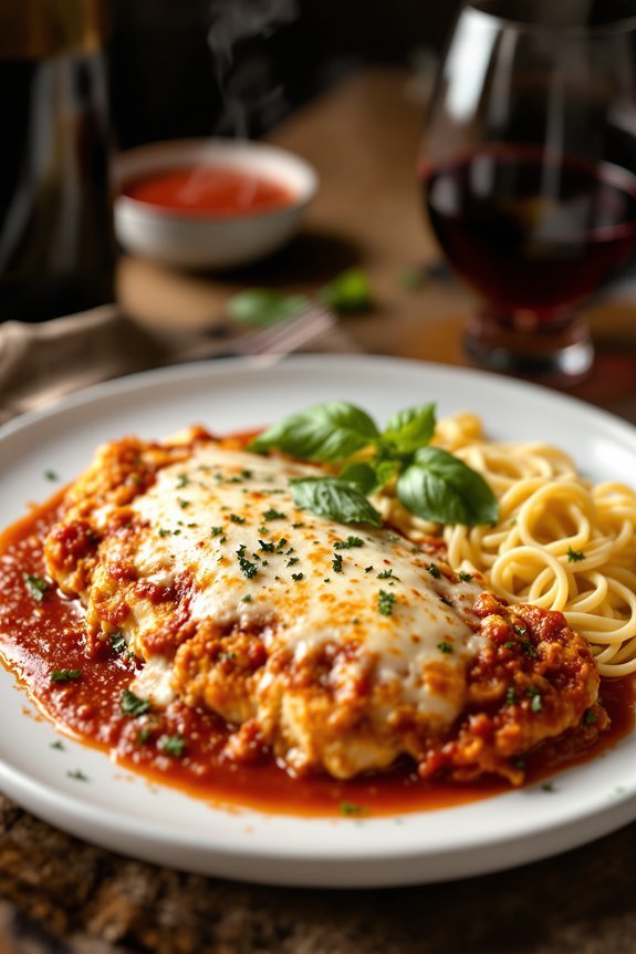 crispy chicken parmesan recipe