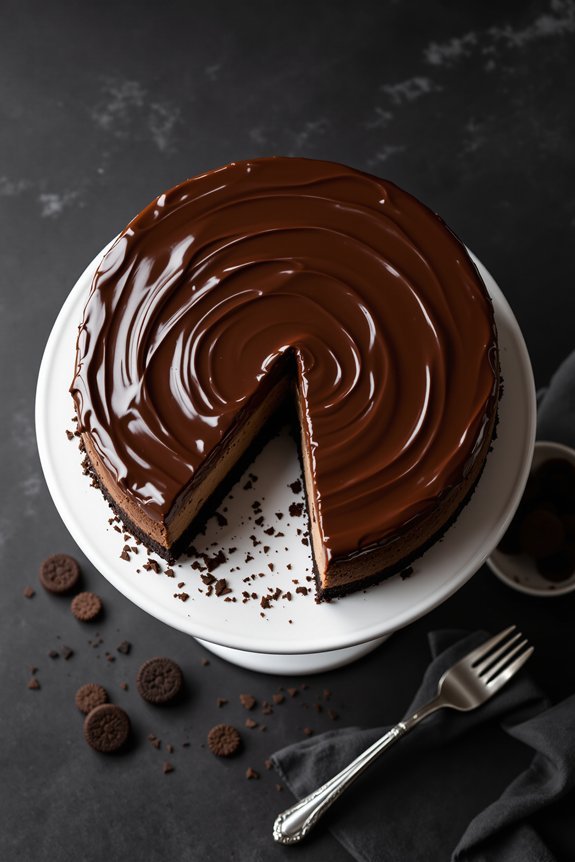 decadent chocolate cheesecake recipe