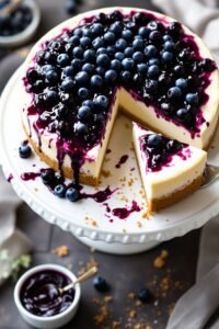 delicious blueberry cheesecake recipe