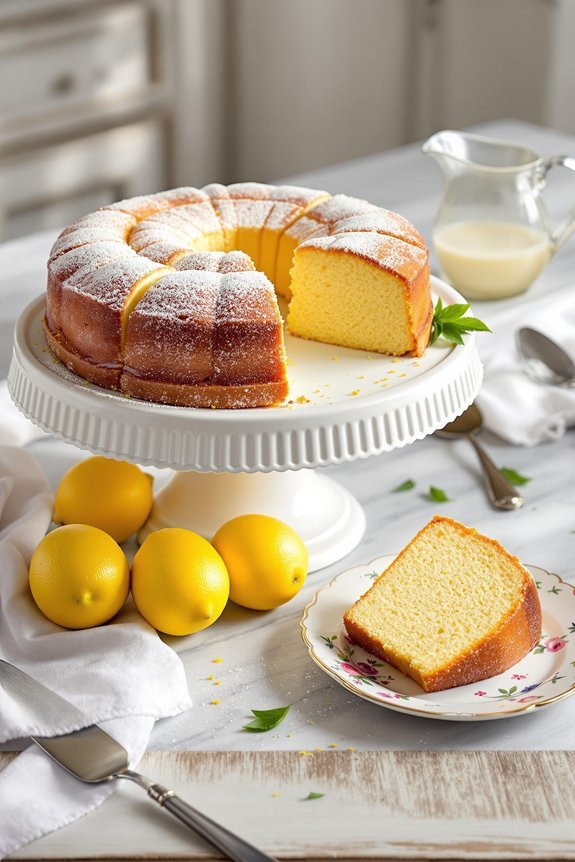 grandma s tangy lemon cake