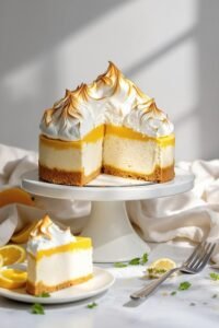 lemon meringue cheesecake delight
