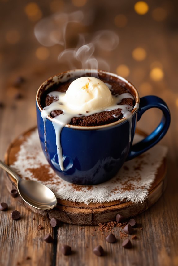 microwave chocolate mug cake