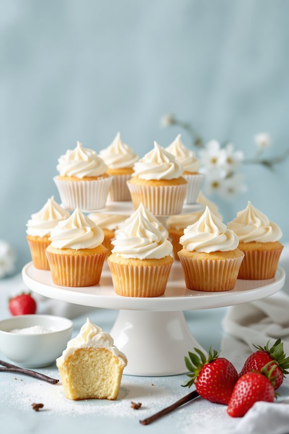 mini vanilla cupcakes recipe