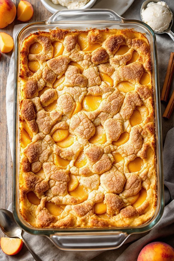 peach dump cake recipe