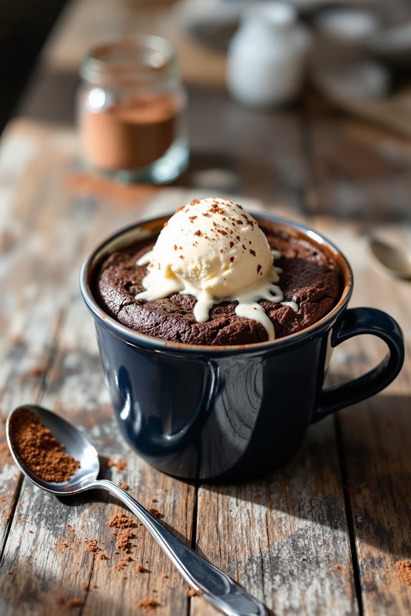 quick chocolate mug cake