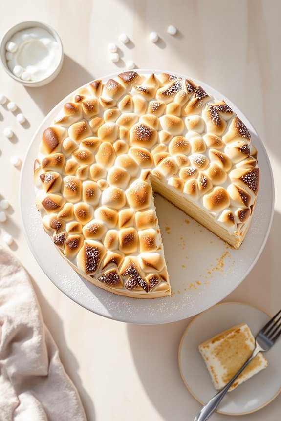 toasted marshmallow cake recipe