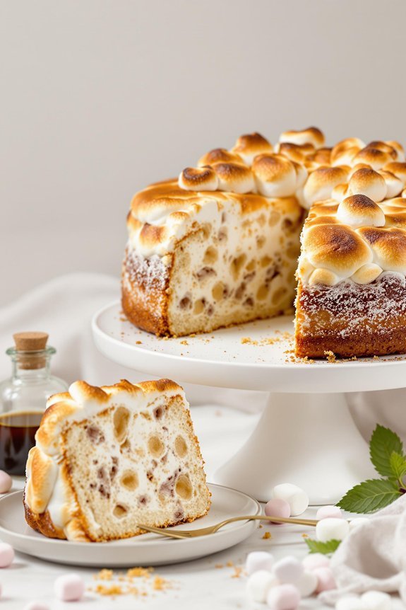 toasted marshmallow cake recipe