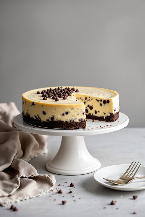 baking delicious chocolate chip cookies