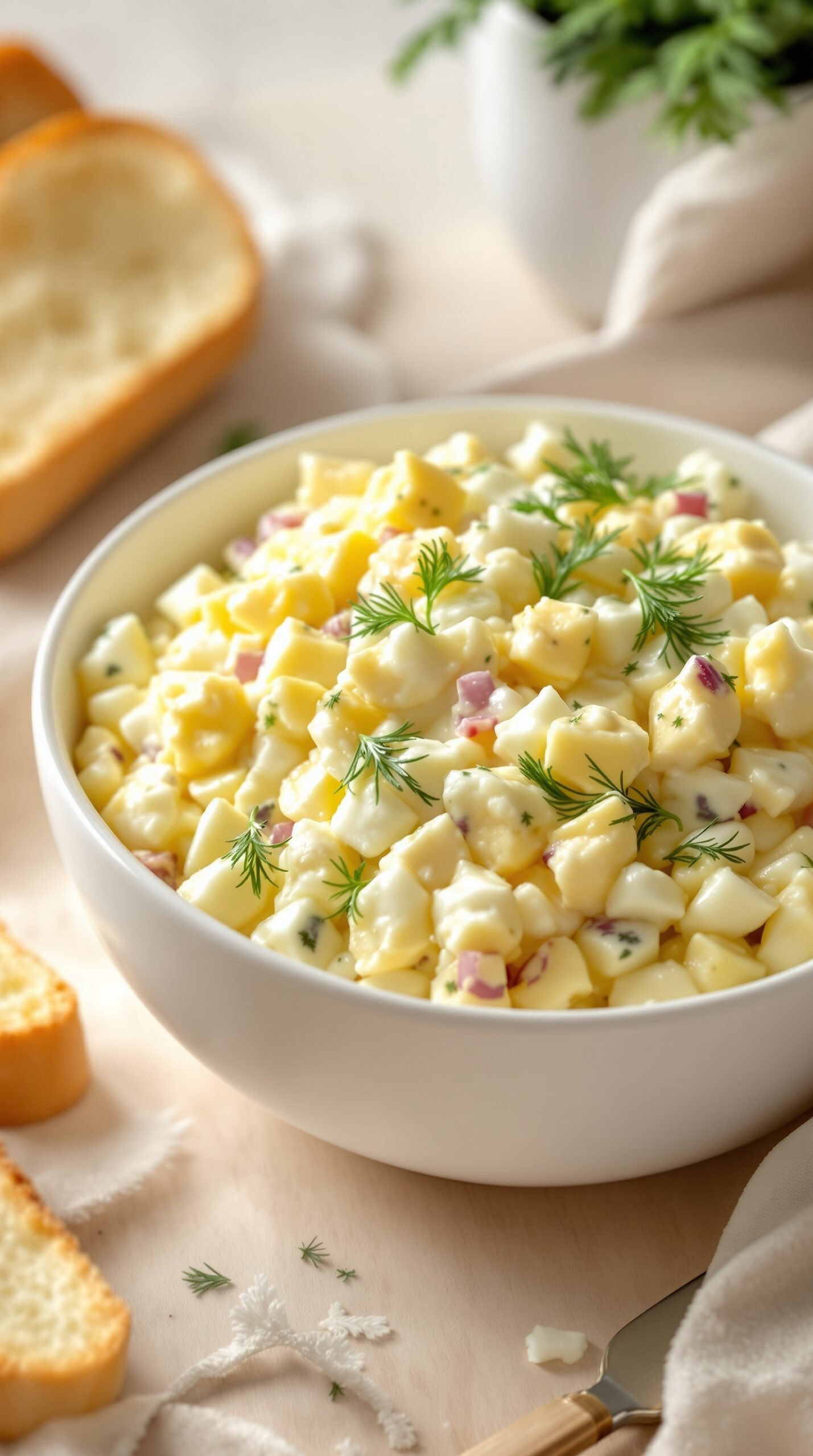 classic creamy egg salad