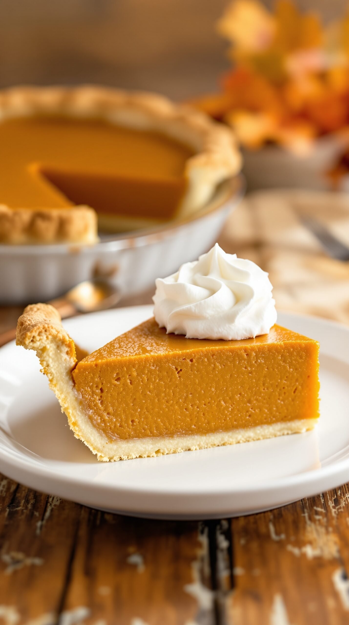 classic homemade pumpkin pie