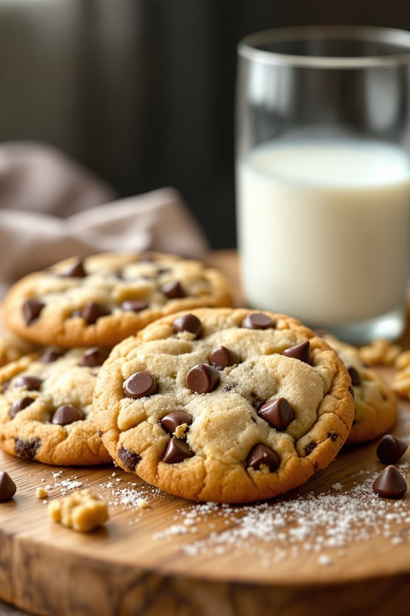 homemade chocolate chip cookies