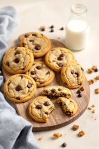 homemade chocolate chip cookies