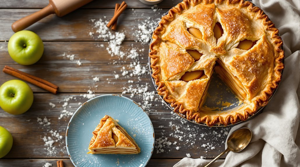 homemade classic apple pie