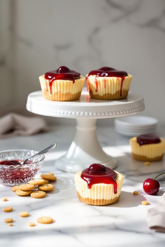 mini cheesecakes recipe instructions