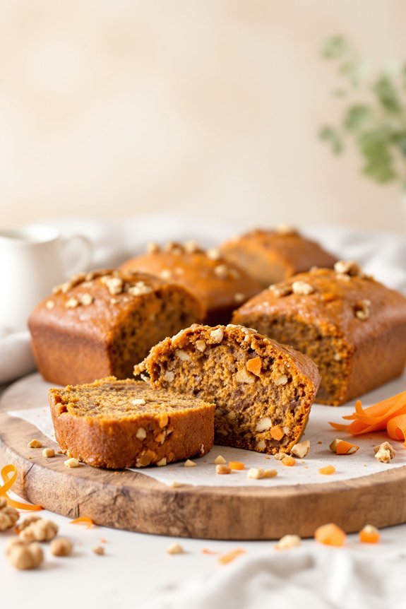 moist mini carrot cake