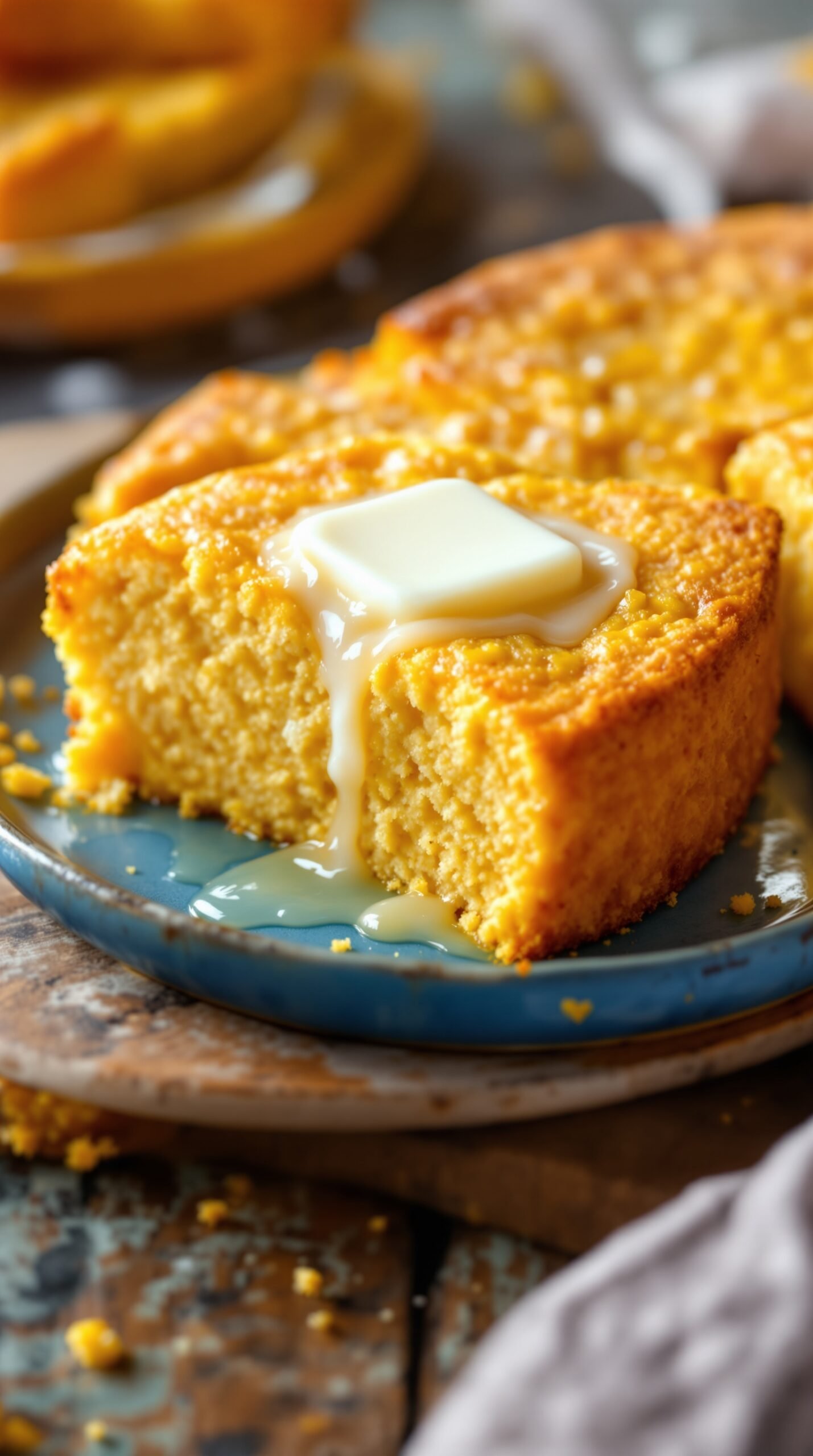 simple southern sweet cornbread