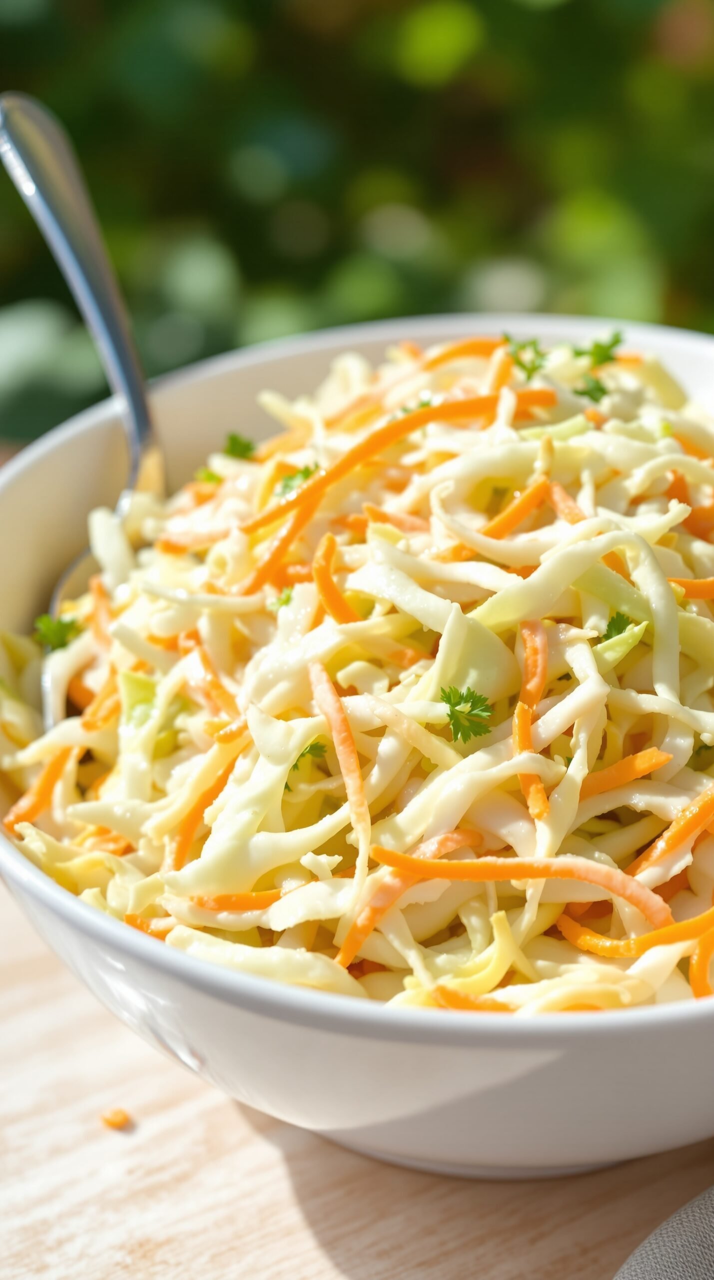 sweet creamy coleslaw recipe